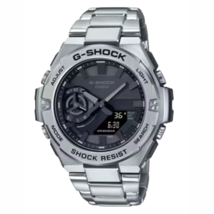 Casio G-Shock GST-B500D-1A1 G-Steel Strap with Black Dial Analog-Digital Men Watch